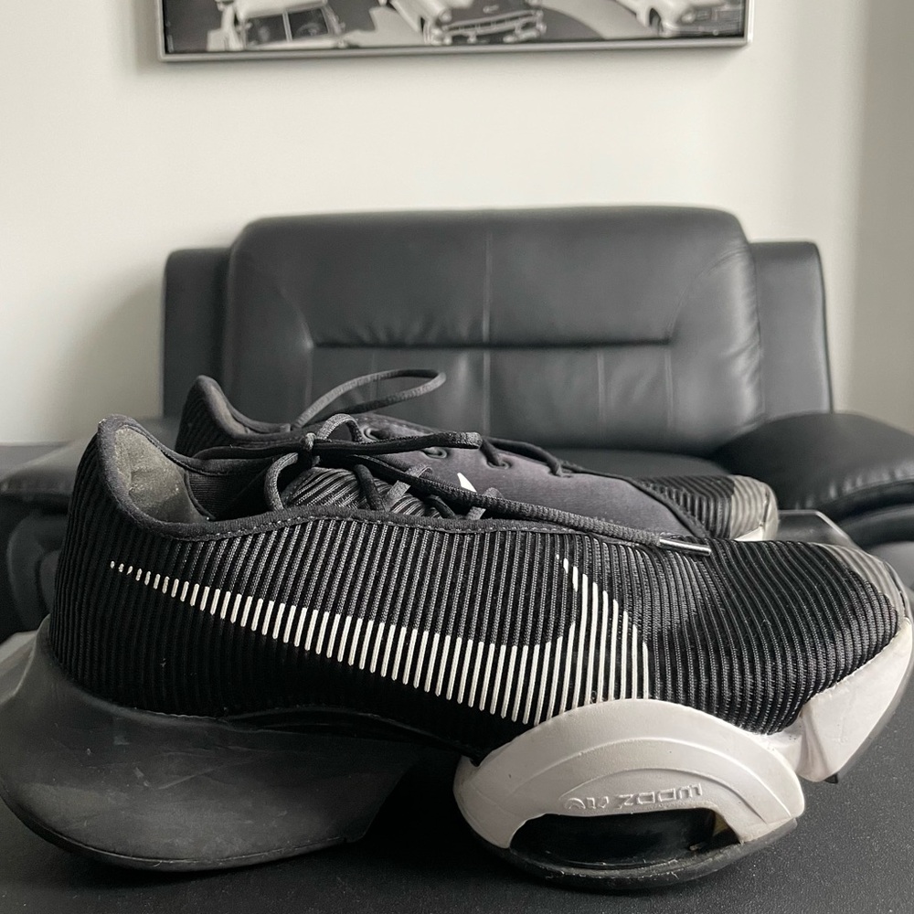 Nike Black and White Athletic Shoes